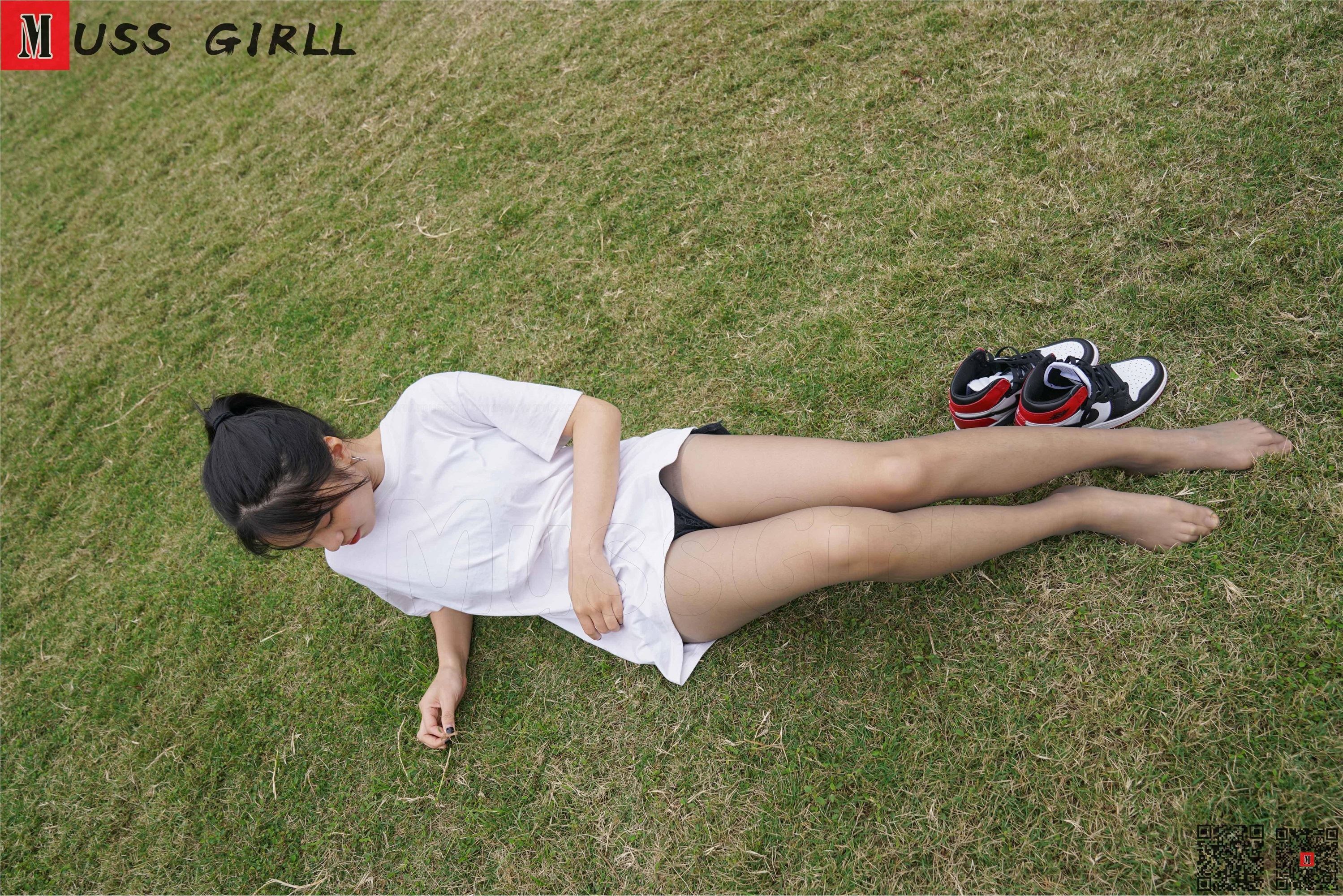 MussGirl慕丝女郎  NO.169 操场白衣裙